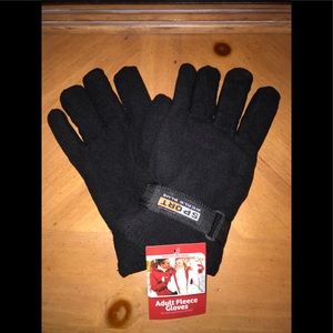 World Blue Adult Fleece Gloves, New